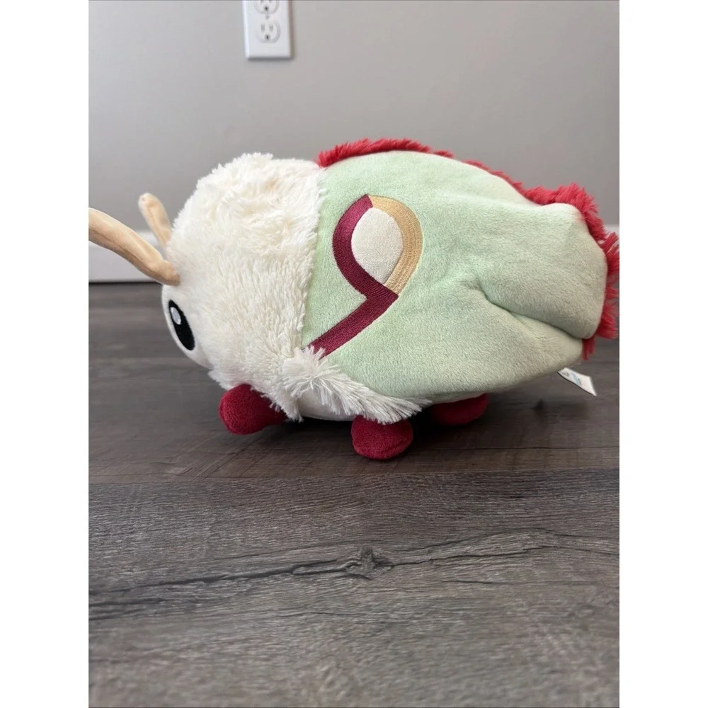 Mini Squishable Luna Moth Plush Stuffed Animal Bug Insect Collectible